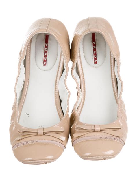 prada sport ballet flats